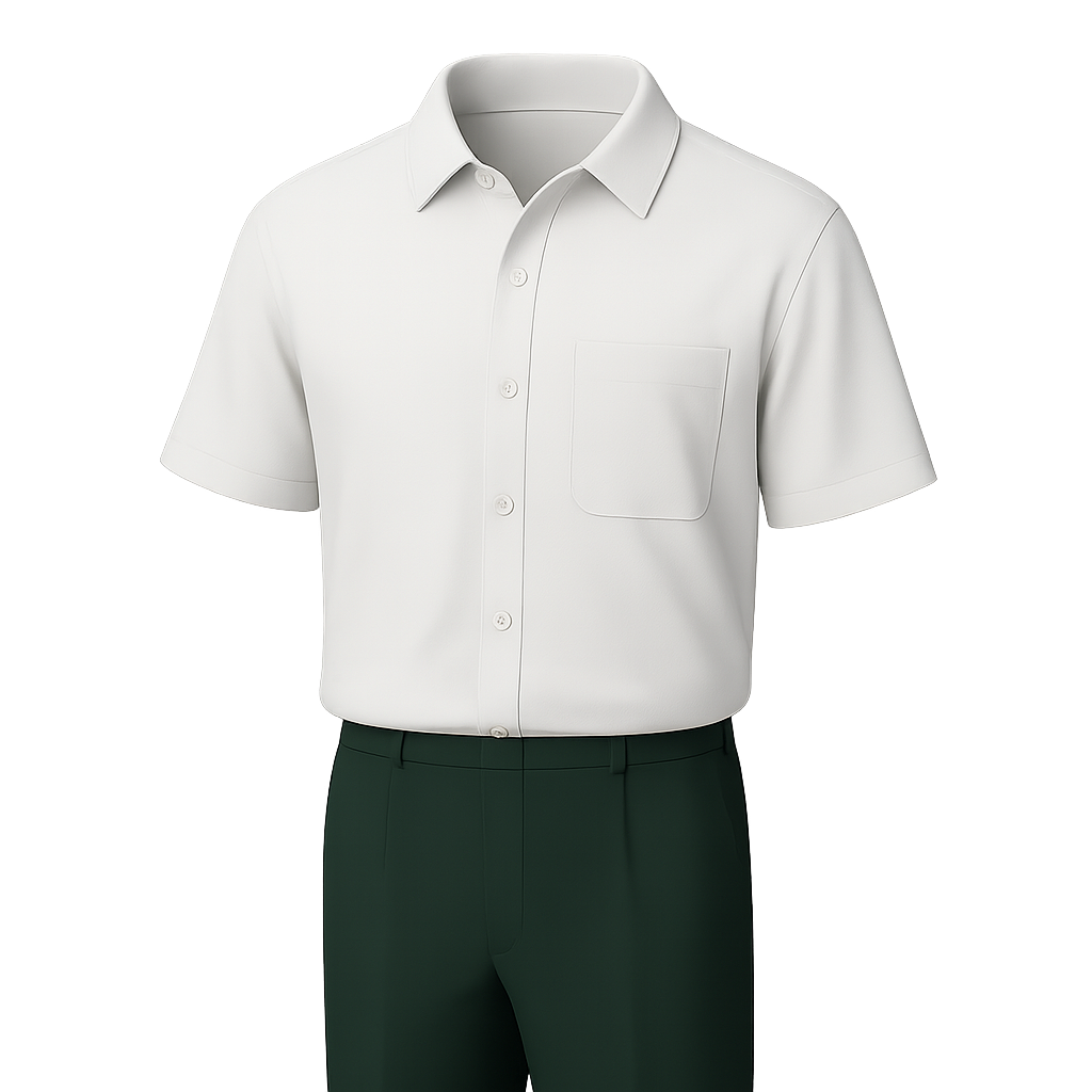 DPS School White Shirt