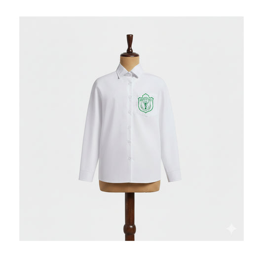 DPS White Shirt Full Sleeve | Boys